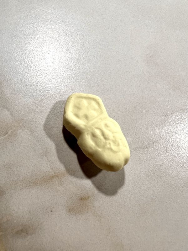 Haarspeldje Schuimpje - geel