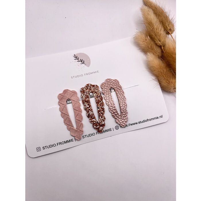 Haarspeldjes Bubble Roze