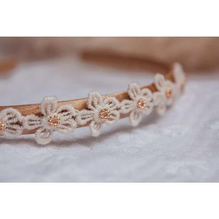 Diadeem Elegante Bloemetjes