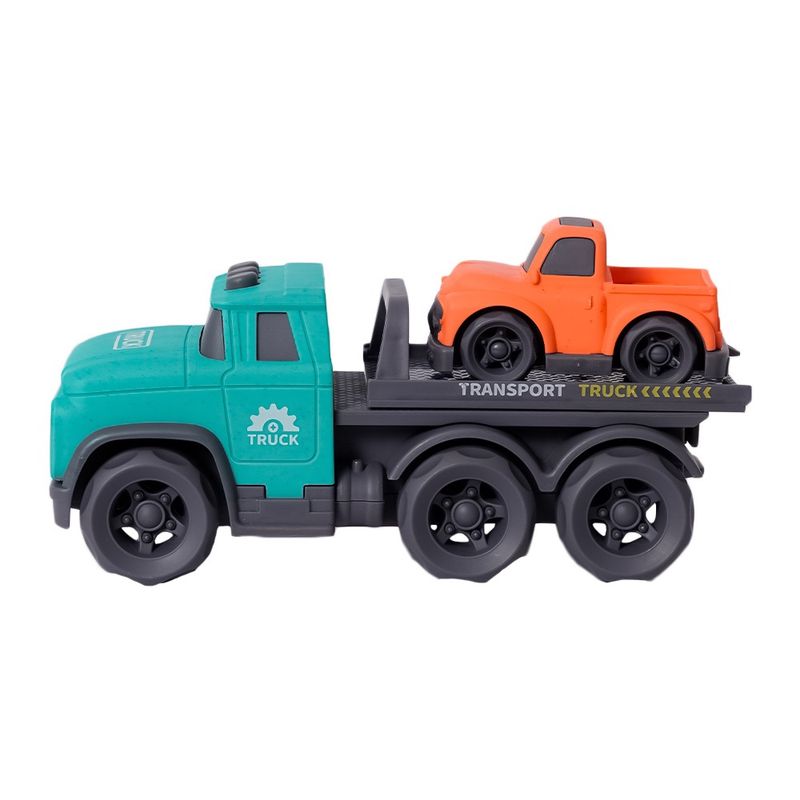 BIOplastic Transportwagen met 1 auto – 24 cm