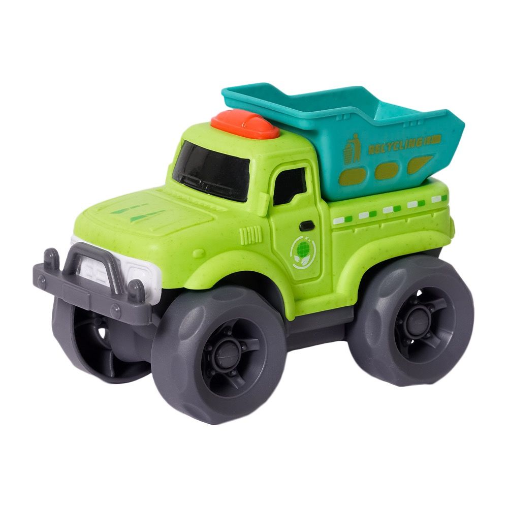 BIOplastic Off-Road Kiepwagen groen – 11 cm
