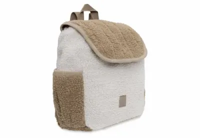 Rugtasje Colourblock naturel