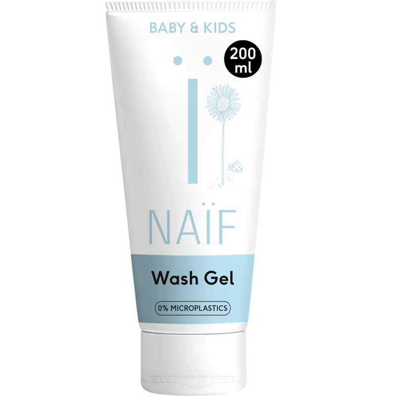 Naïf Reinigende Wasgel voor Baby &amp; Kids 200ml