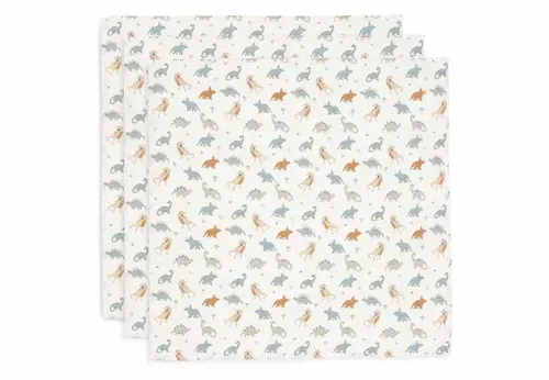 Hydrofiele doek Small Roarsome- 3 stuks