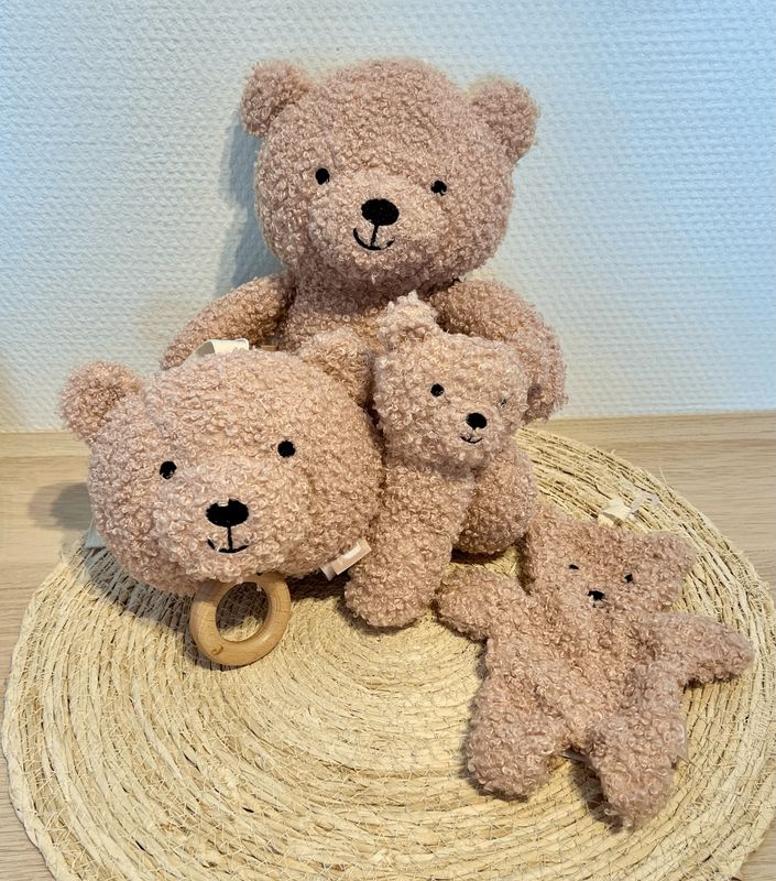 Kraamcadeau Teddy Bear Wild Rose
