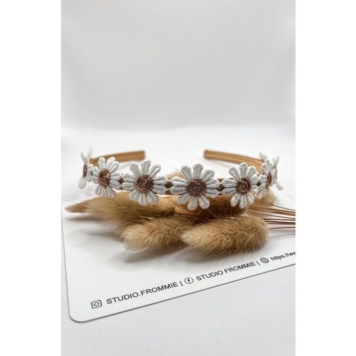 Diadeem Bronzen Bloem