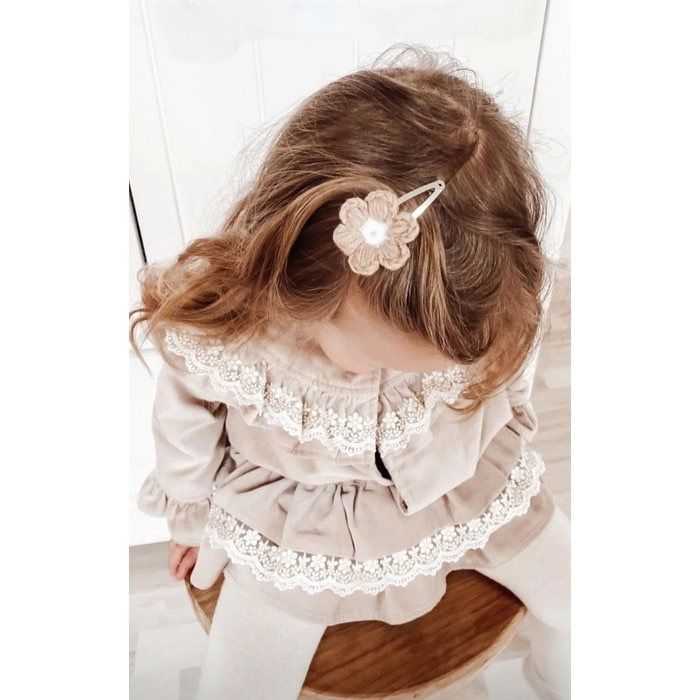 Haarknipje Beau - Beige