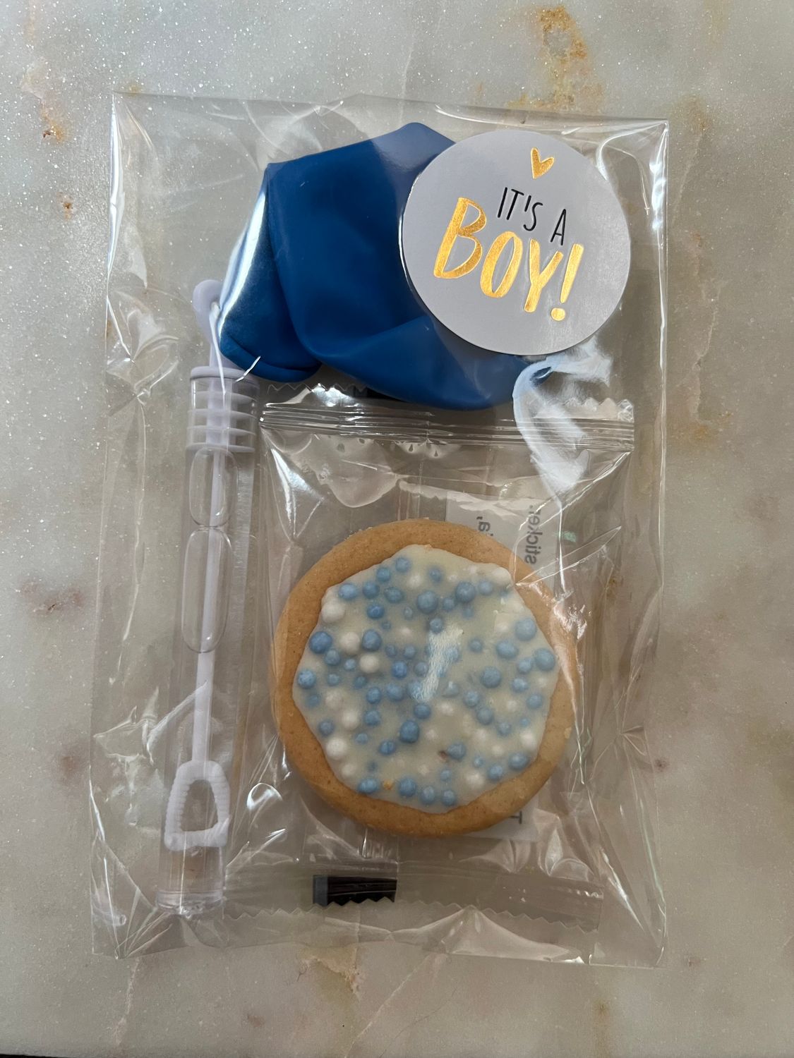 Geboortetraktatie Jongen - Koekje