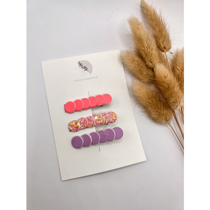 Haarknipjes Dottie - Set van 3