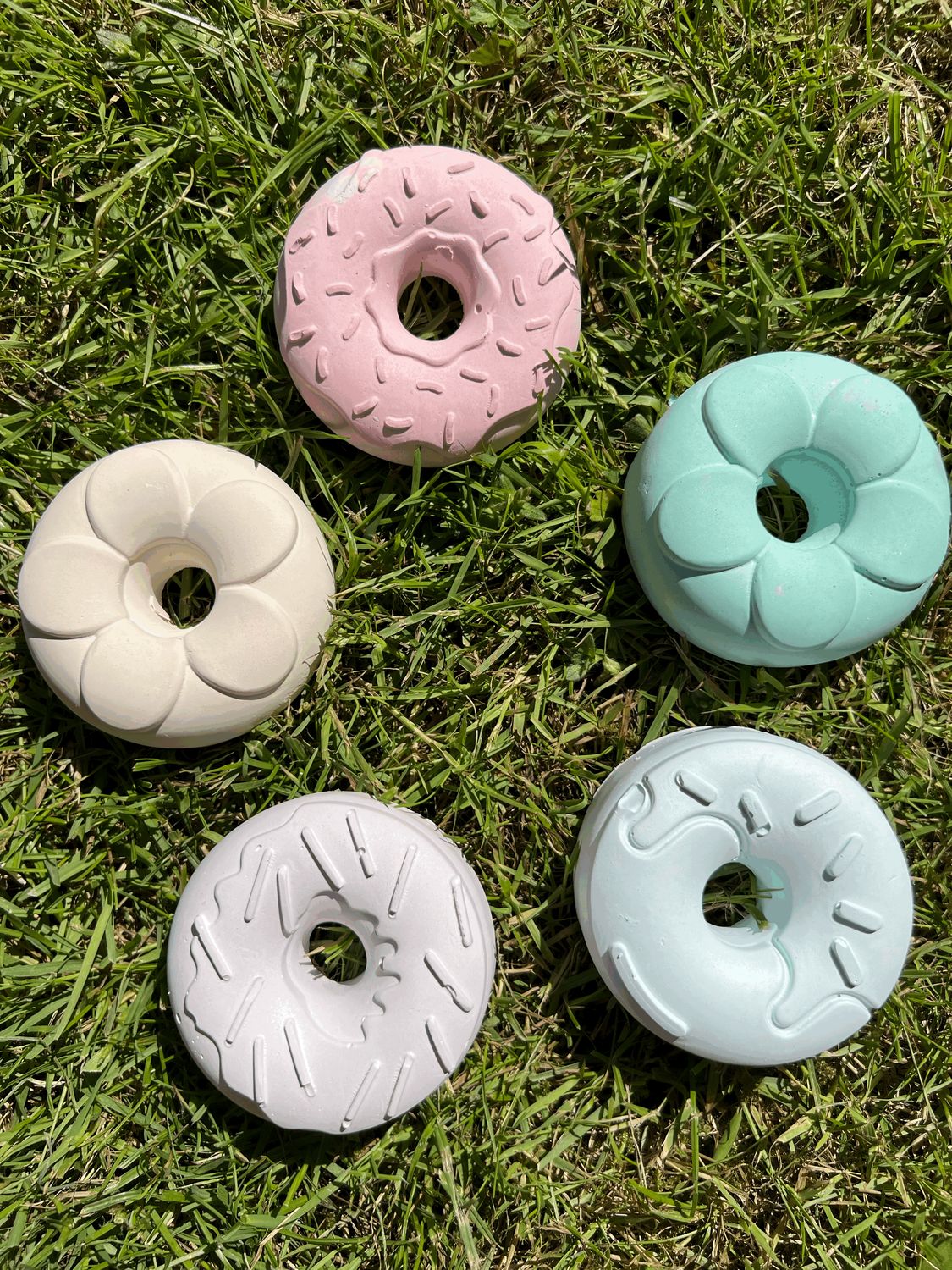Traktatie Donut Stoepkrijt