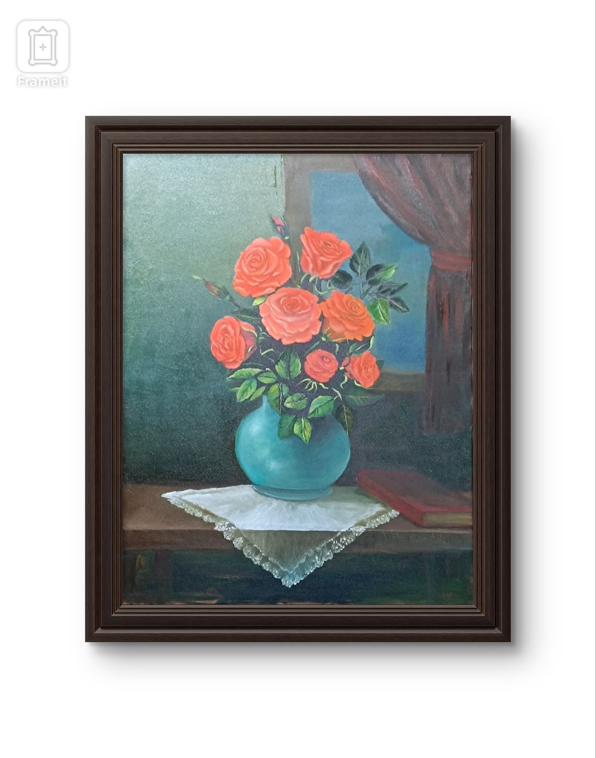 Портокалови ружи