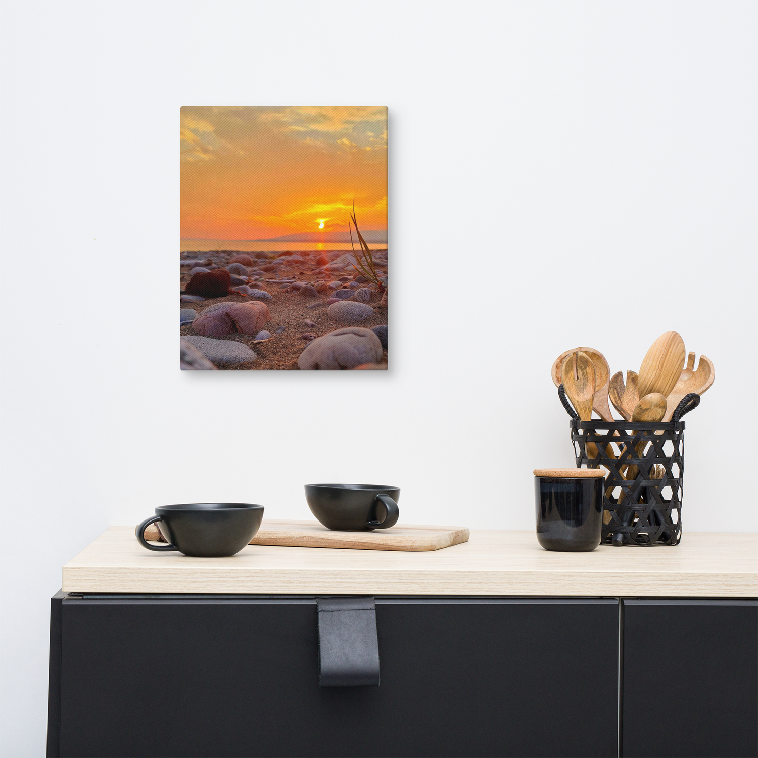 Sunset Beach Canvas(Stephenville, NL)