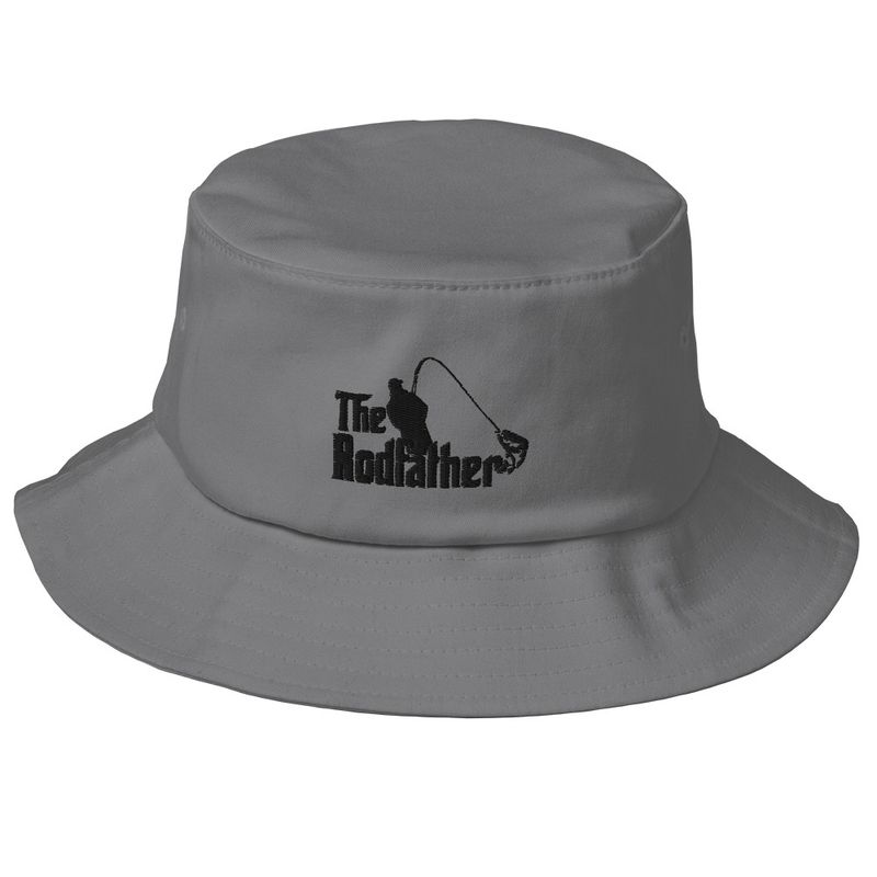 The Rodfather Old School Bucket Hat