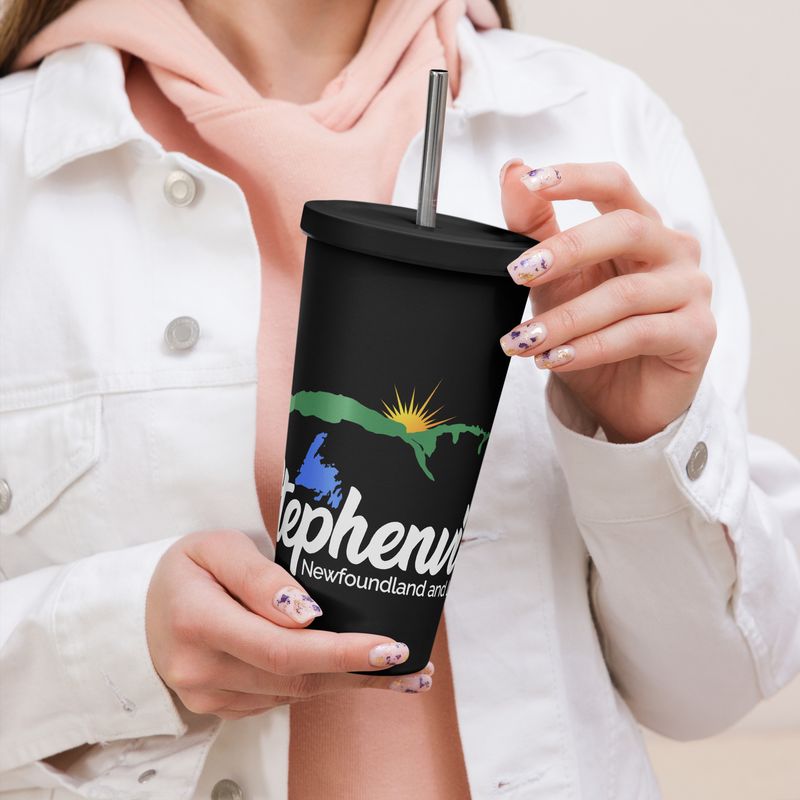 Stephenville, NL Insulated tumbler with a straw