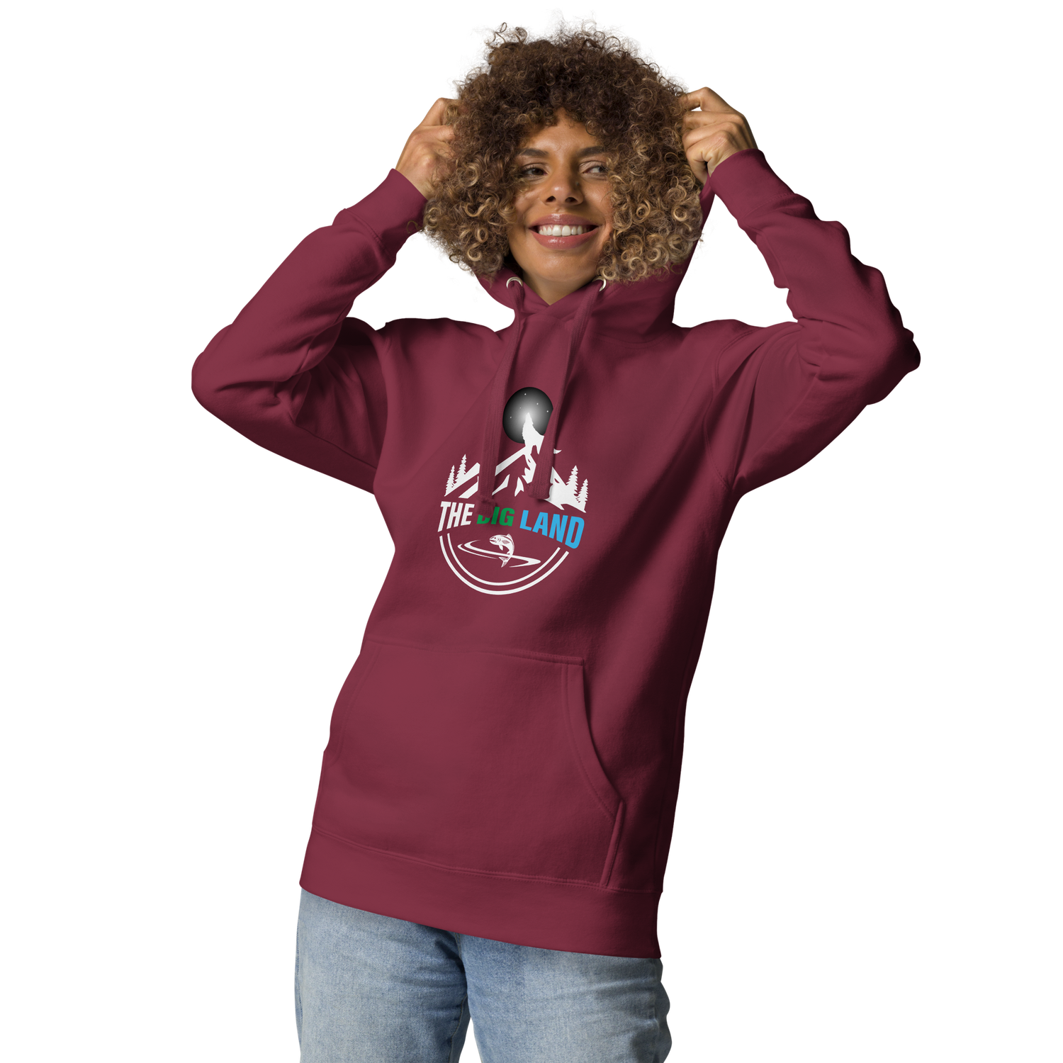 The Bid Land Wolf Unisex Hoodie