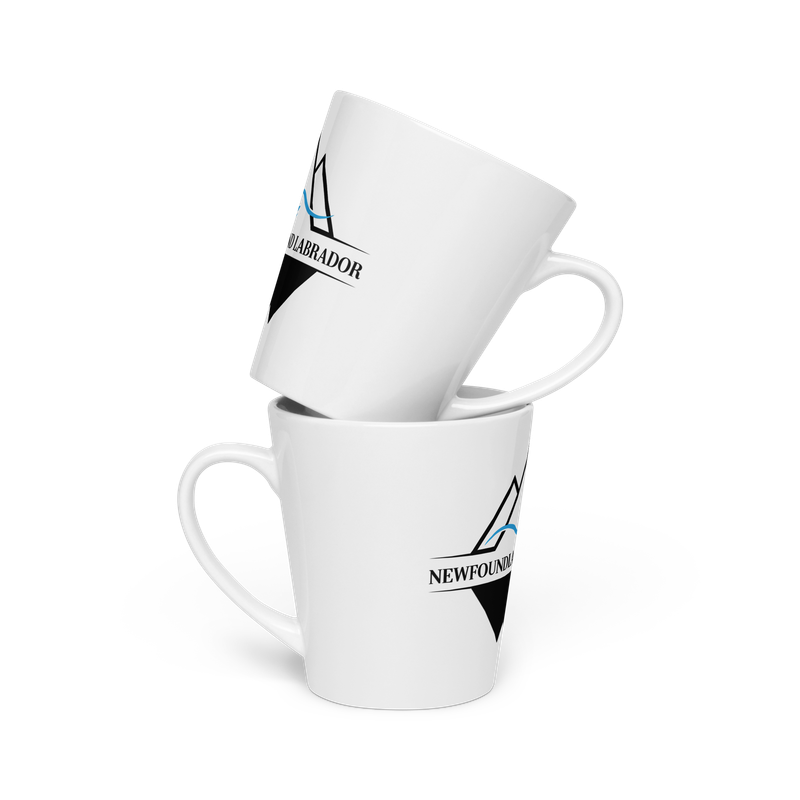 Newfoundland and Labrador Iceberg/Whale tail Latte mug