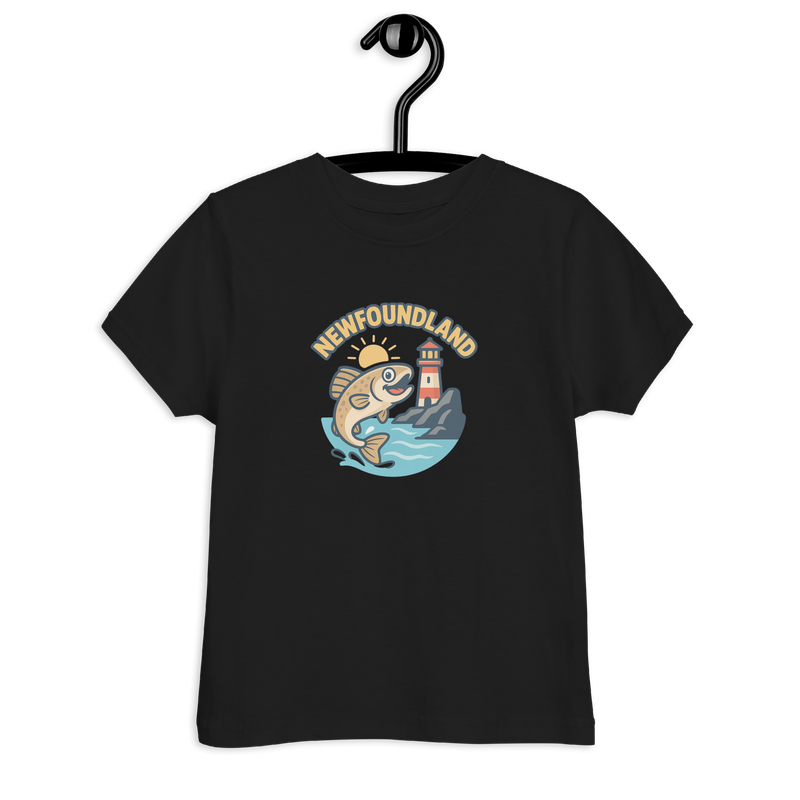 Newfoundland Cod/Lighthouse Toddler jersey t-shirt