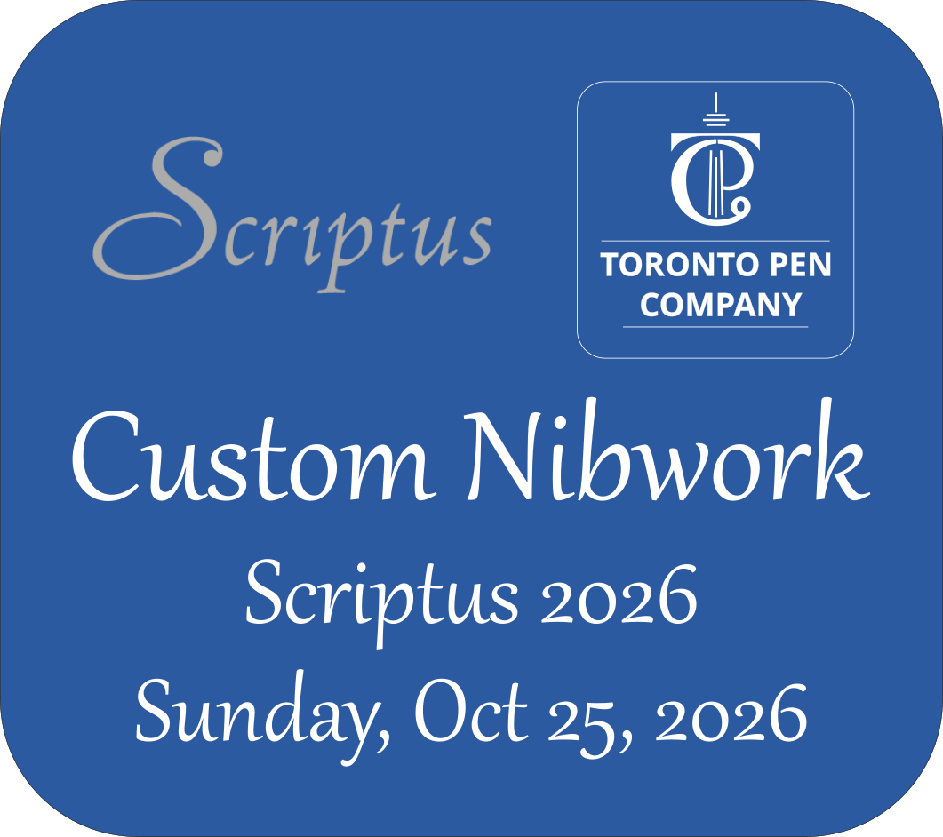 Nib Customization - Scriptus Toronto (Oct 25th, 2026)