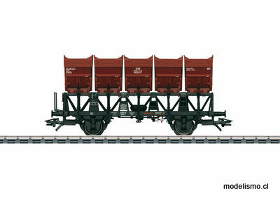 Märklin 46355 Vagón volquete de cuba Ommi 51 - usado