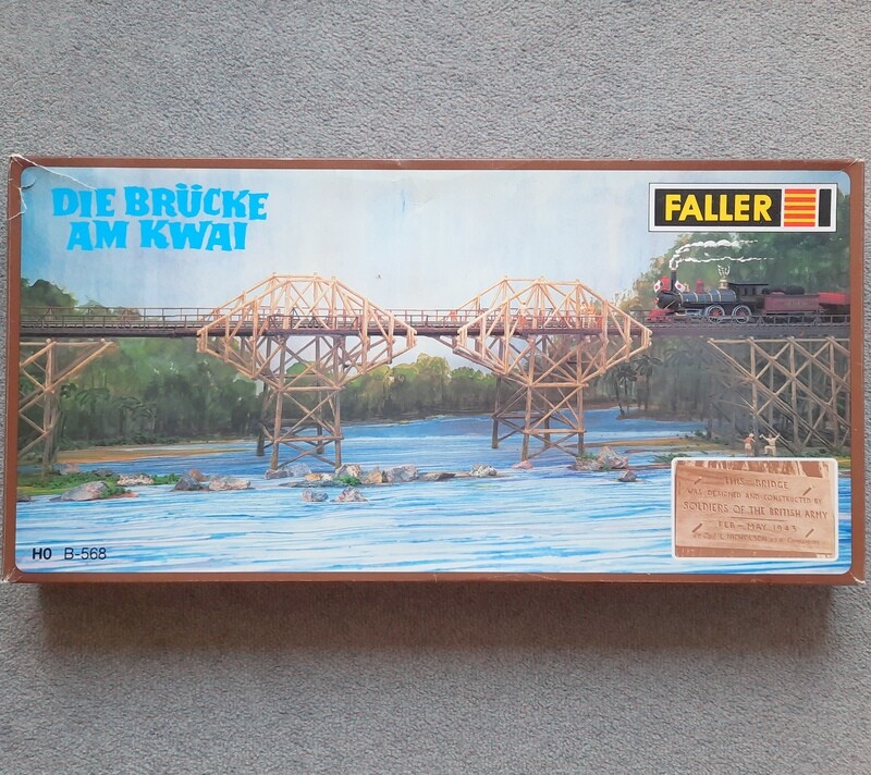 Faller H0 El puente sobre el Kwai usado