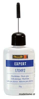 Faller 170492 SUPER-EXPERT, Pegamento plástico, 25 g