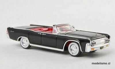 Ricko 38422 Lincoln Continental Convertible negro, 1963, 1:87