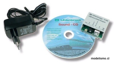 Uhlenbrock 31080 ​Adaptador de carga USB IntelliSound