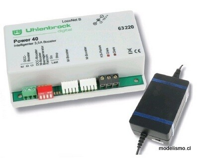 Uhlenbrock 63220 Power 40, 3.5A Booster