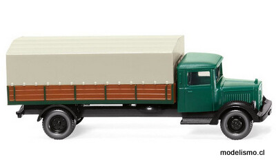 Wiking N 94307 Mercedes L 2500, verde/marrón, 1935