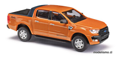 Busch H0 52804 Ford Ranger Naranja Wildtrak