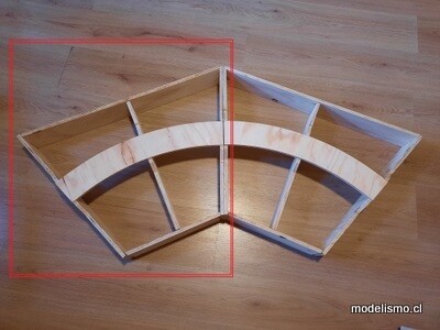 Caja de módulo de 45 ° grado