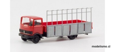 Herpa 94856 Plataforma Mercedes-Benz LP 813 con arrecife de cristal