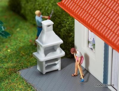 Faller 180902 H0 ​2 parrillas para jardín