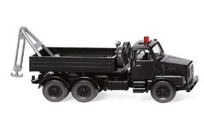 Wiking 63409 Volvo N10, negro, grúa, 1973 1:87
