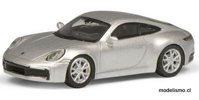 Schuco 452653600 Porsche 911 plata 1:87