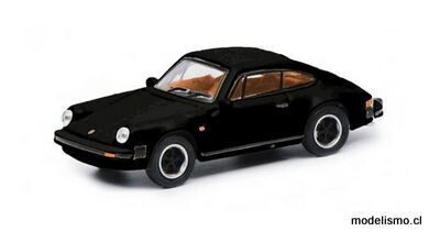 Schuco 452656300 Porsche 911 3.2 negro 1:87