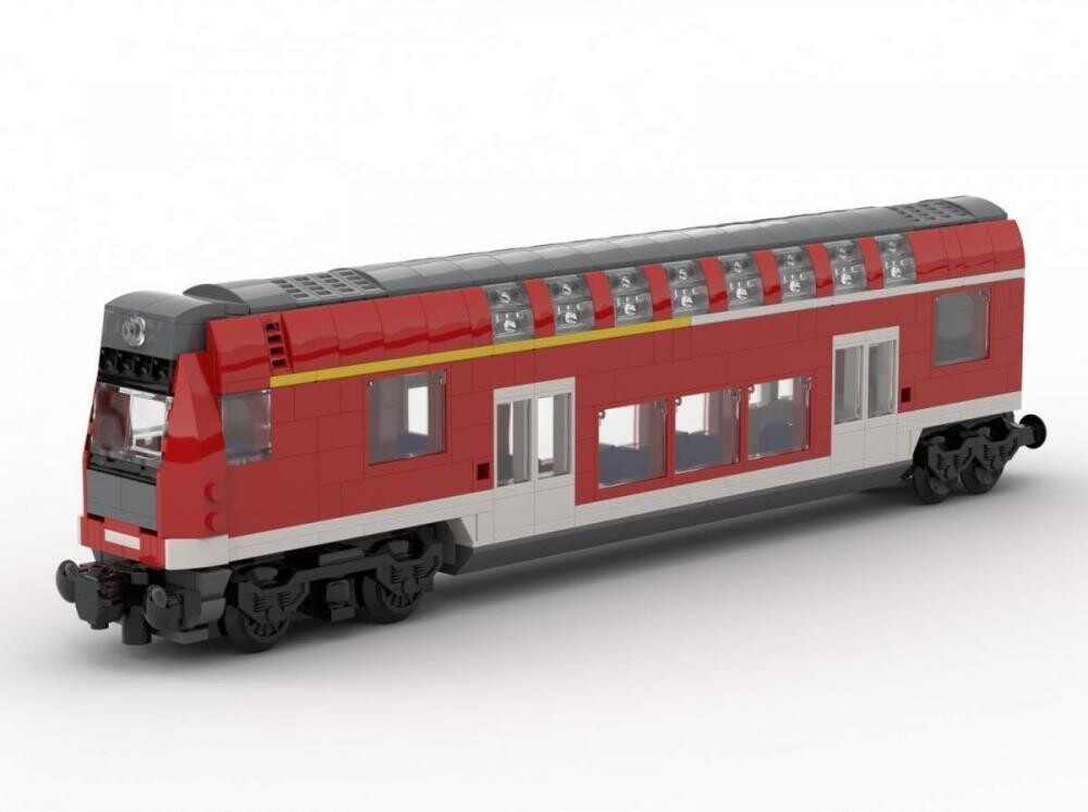 BlueBrixx-Special 100249 Coche de control Regional Express DB - 561 piezas