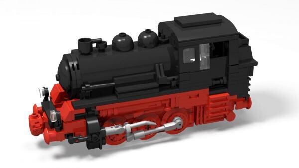 BlueBrixx-Special 101019 Locomotora de vapor de la serie 89 - 358 piezas