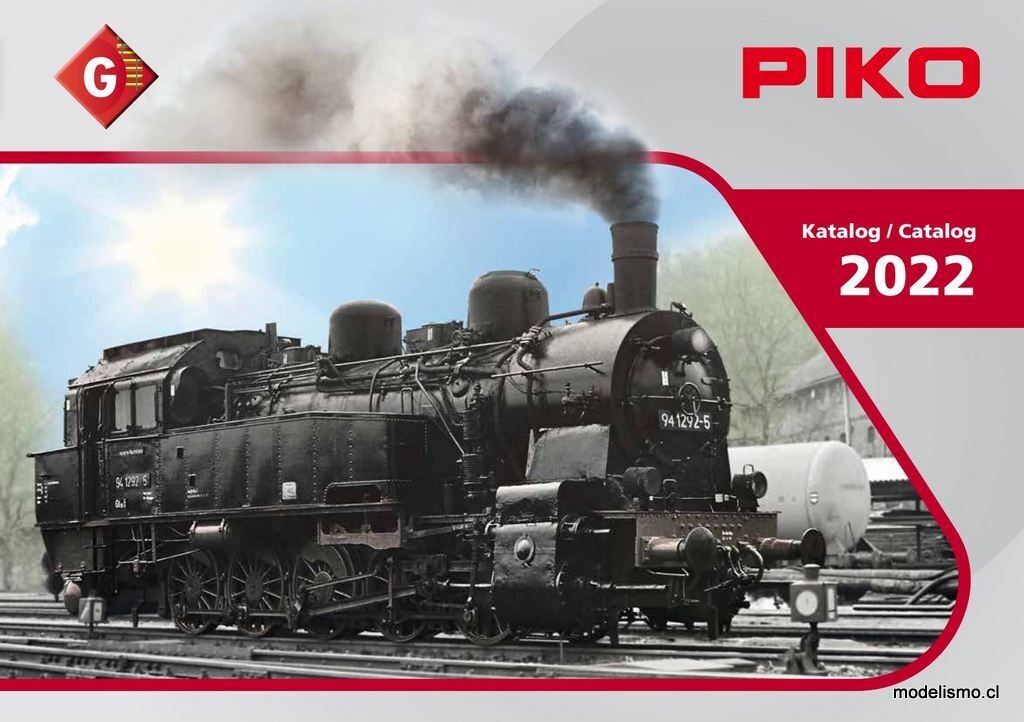 99702 Piko G 2022 catálogo - Inglés/Alemán