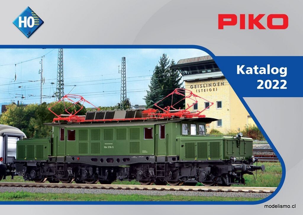 99502 Piko H0 2022 catálogo - Alemán