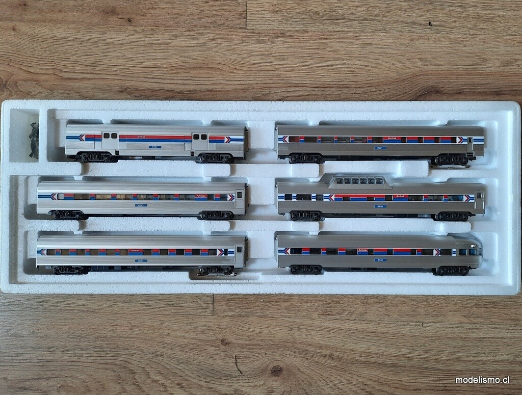 Märklin 43600 Streamliner-Set Amtrak - usado