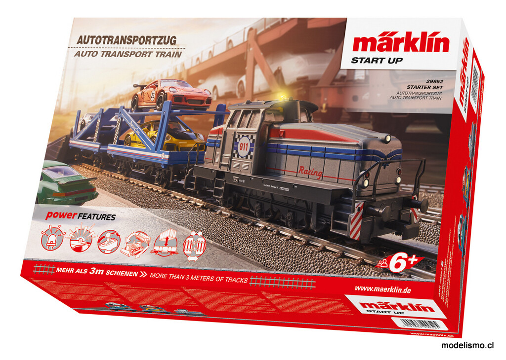 Märklin 29952 Start up - Caja de iniciación "Tren portaautos"