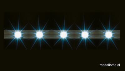 Faller 180648 ​2 tiras de luz LED, blanco