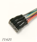 Uhlenbrock 71621 5 piezas de 8 pines. Toma con cables de 175 mm