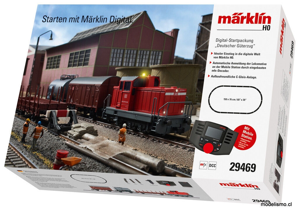Märklin 29469 Caja de iniciación en digital "Servicio moderno de maniobras"