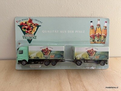 H0 1:87 Camión con remolque Mercedes Benz - Schloss Veldenz