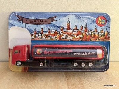 H0 1:87 Camión con remolque cisterna MAN - Hammelburger Weihnachtsbier H0 1:87 Camión con remolque cisterna MAN - Hammelburger Weihnachtsbier