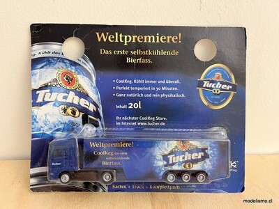 H0 1:87 Camión con remolque MAN - Tucher - Weltpremiere!