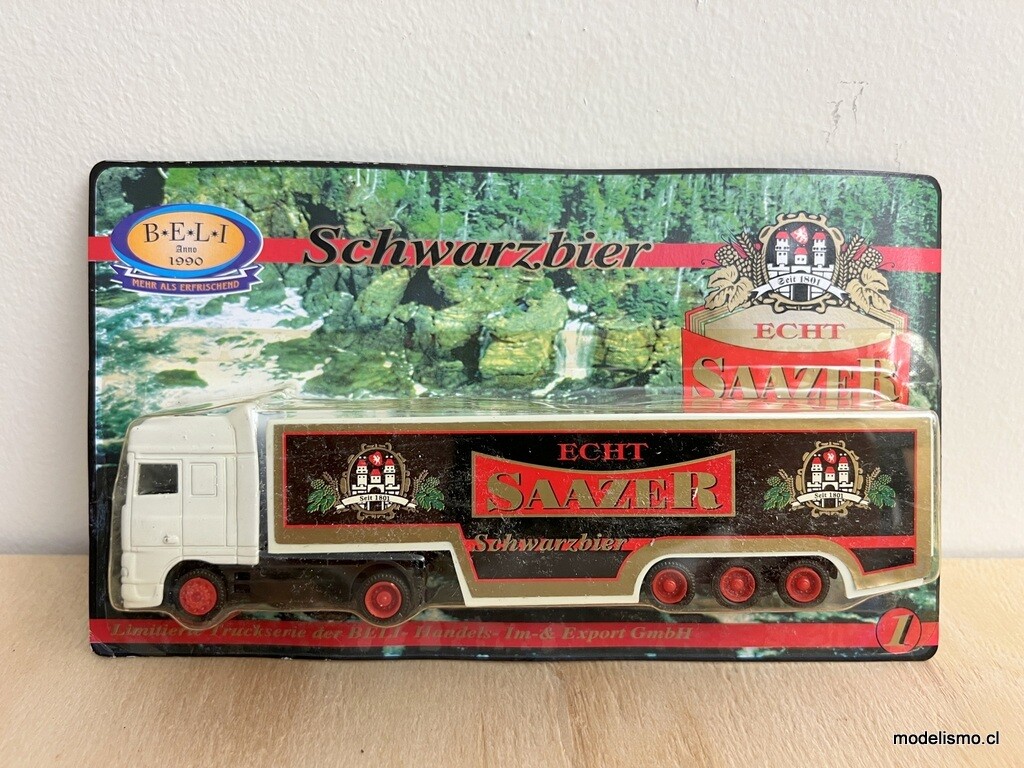 H0 1:87 Camión con remolque DAF - Echt Saazer Schwarzbier