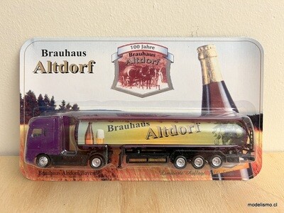 H0 1:87 Camión con remolque cisterna MAN - Brauhaus Altdorf